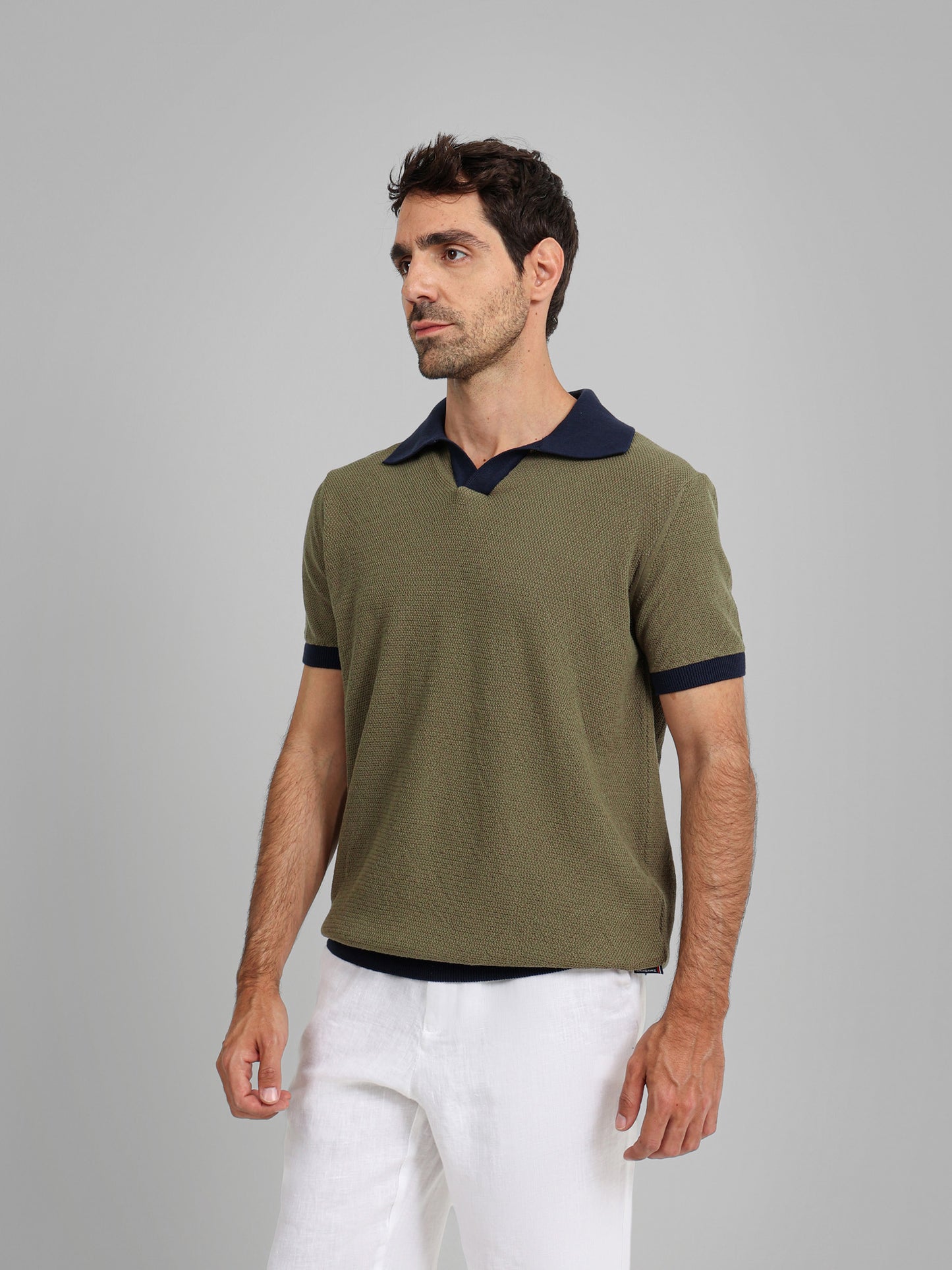 Bi-tone Polo Shirt