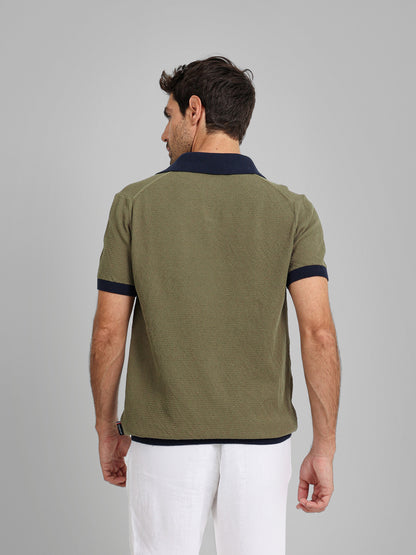 Bi-tone Polo Shirt