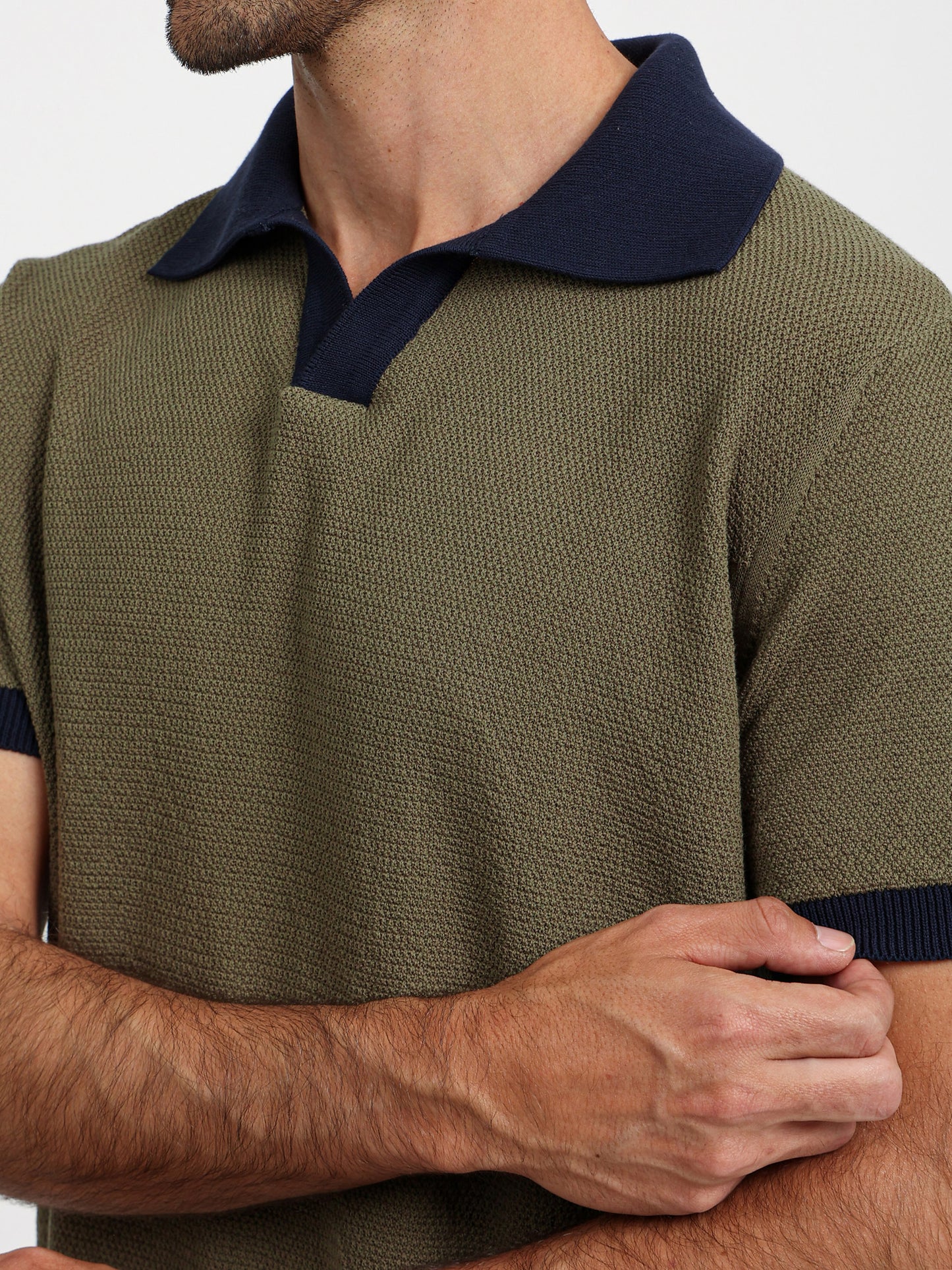 Bi-tone Polo Shirt