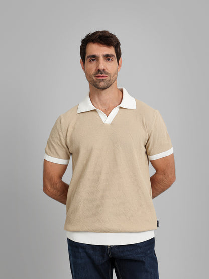 Bi-tone Polo Shirt