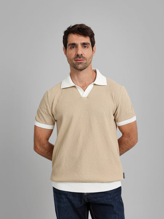 Bi-tone Polo Shirt