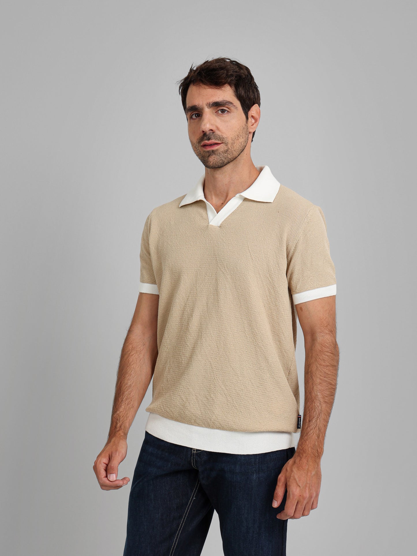 Bi-tone Polo Shirt