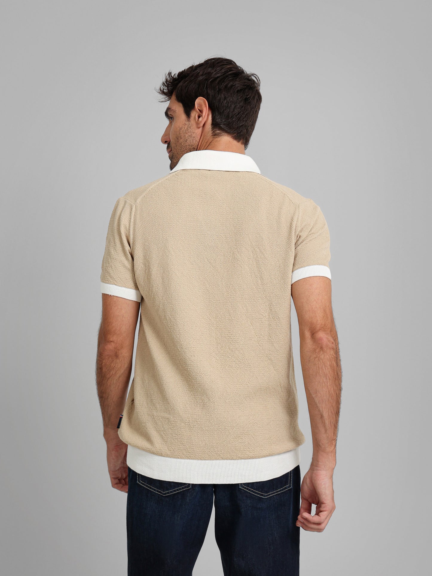 Bi-tone Polo Shirt