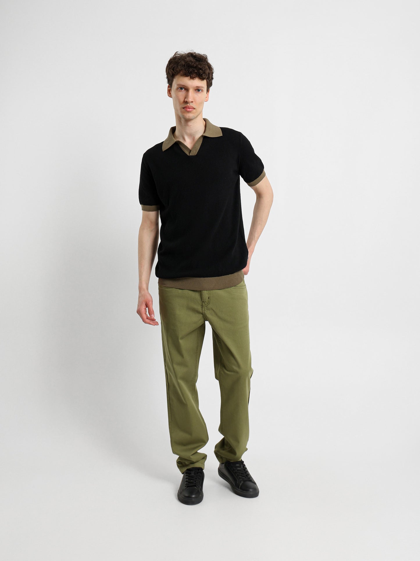 Bi-tone Polo Shirt