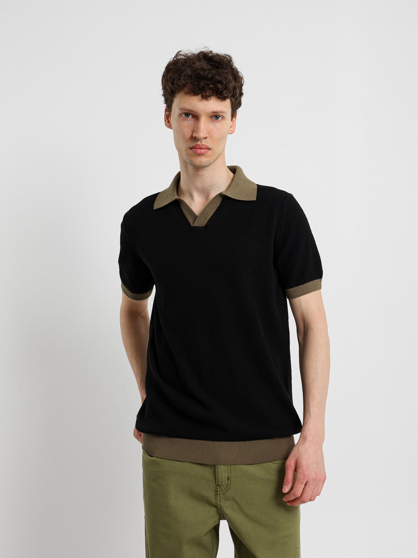 Bi-tone Polo Shirt