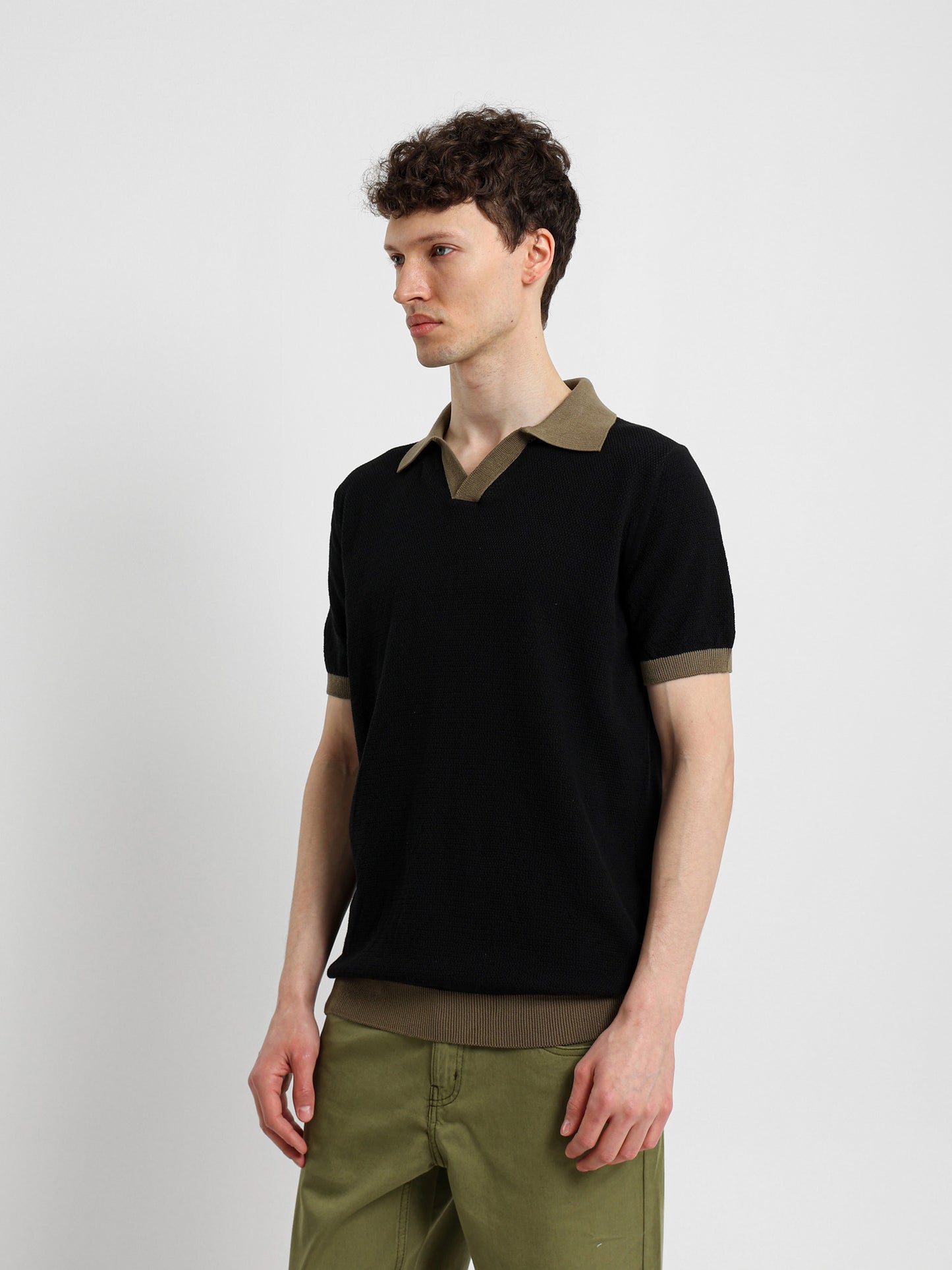 Bi-tone Polo Shirt