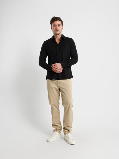 Long Sleeve Kent Collar Shirt