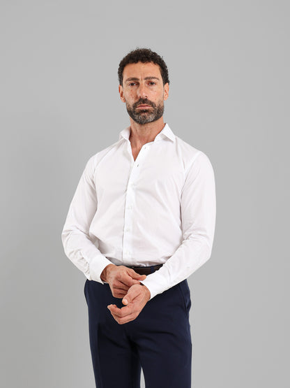 City Shirt Italian Collar Long Sleeve
