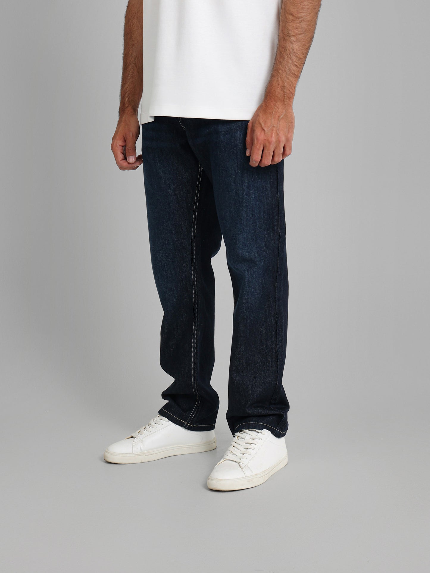 Washed Denim Jeans