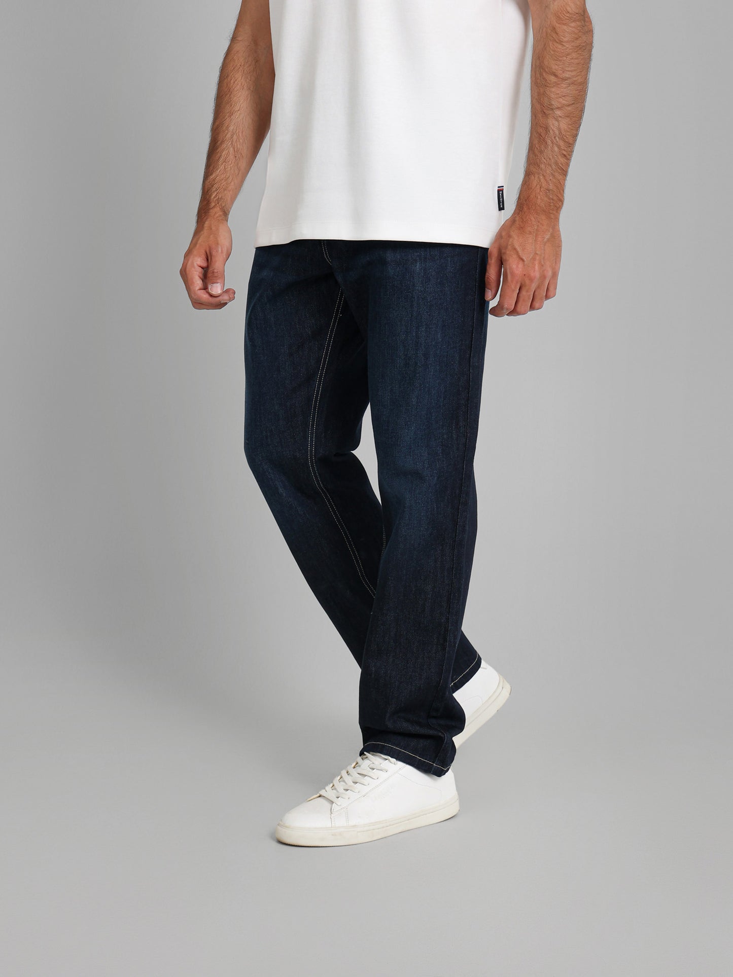Washed Denim Jeans