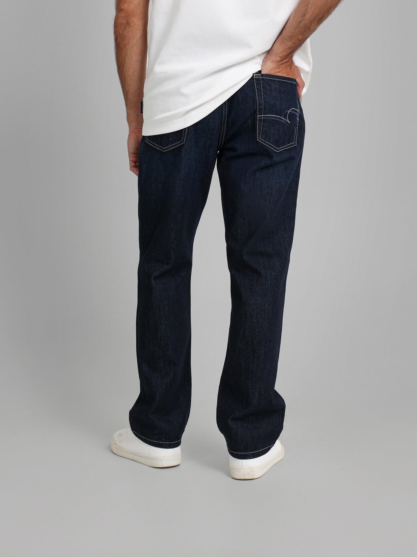 Washed Denim Jeans