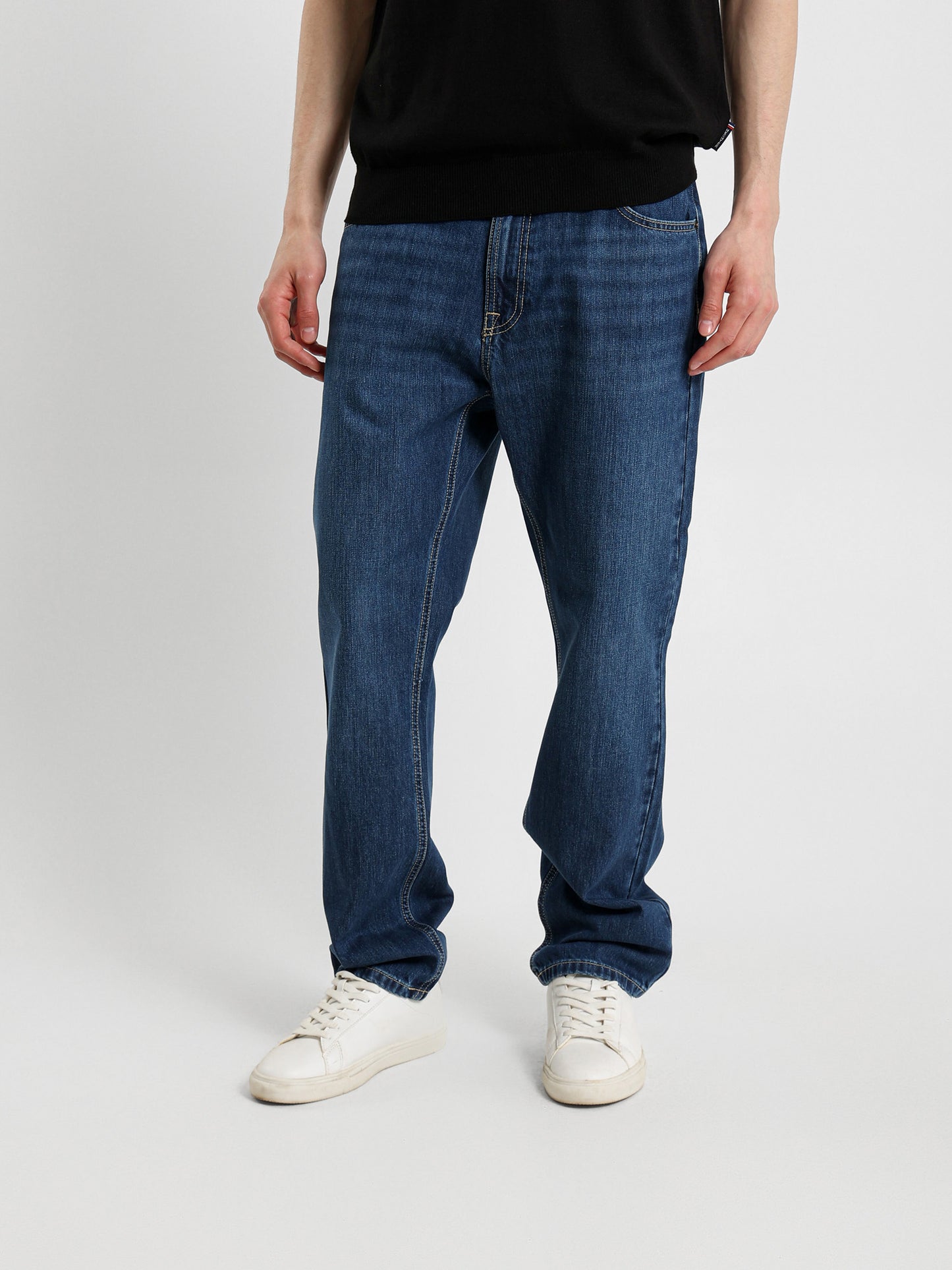 Washed Denim Jeans