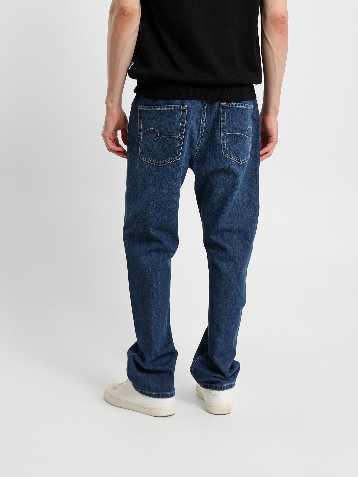 Washed Denim Jeans