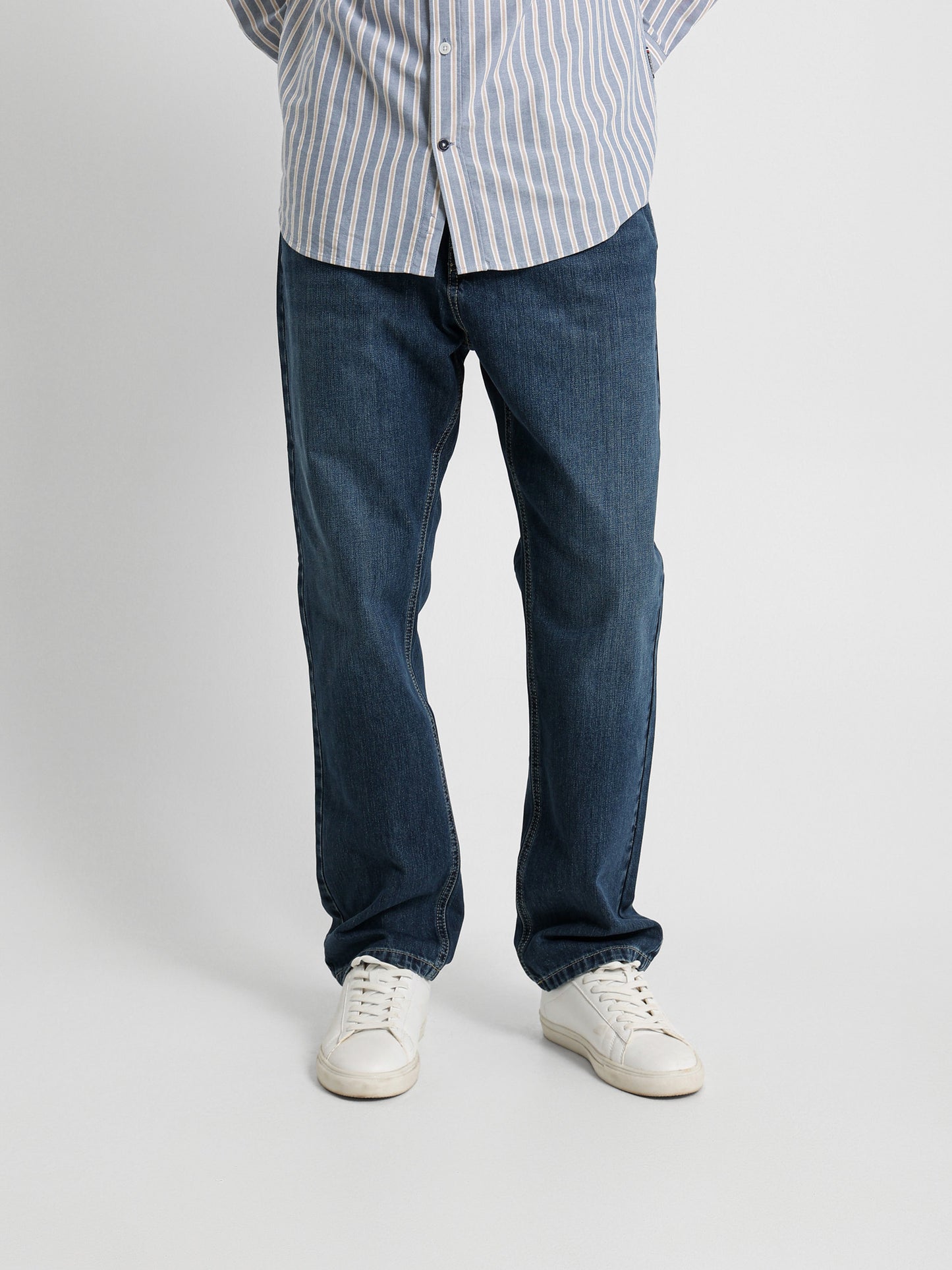 Washed Denim Jeans