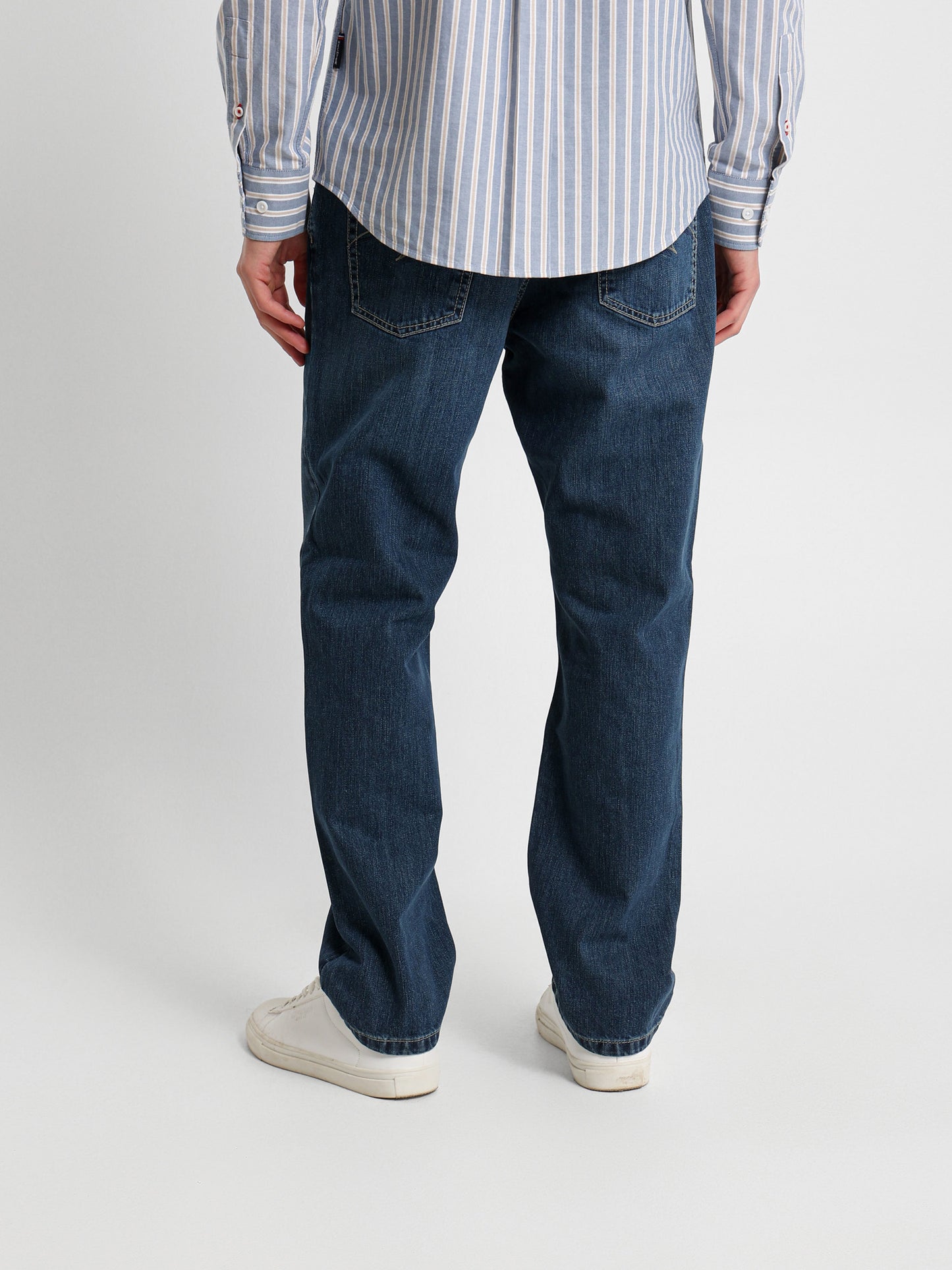Washed Denim Jeans