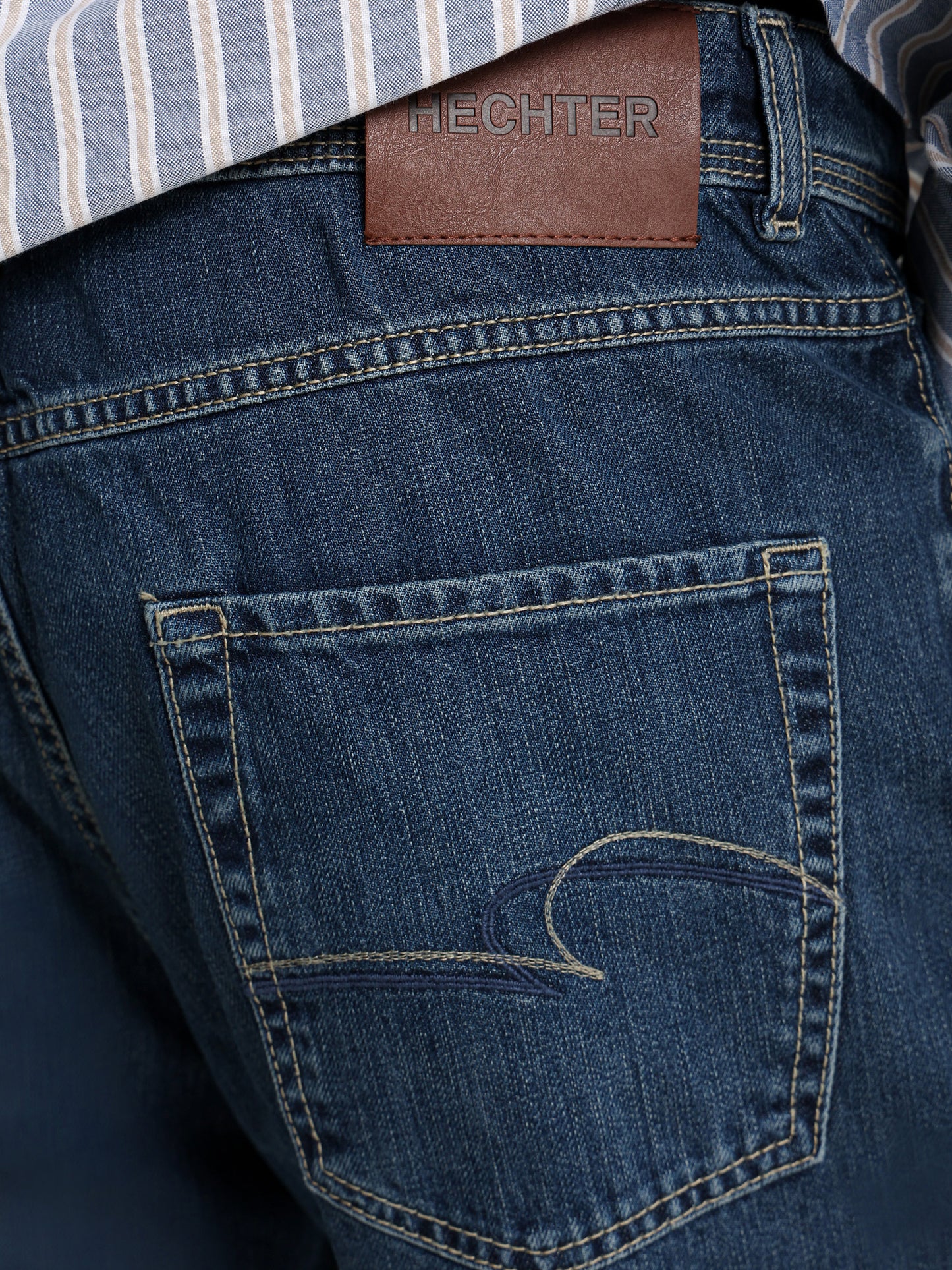 Washed Denim Jeans