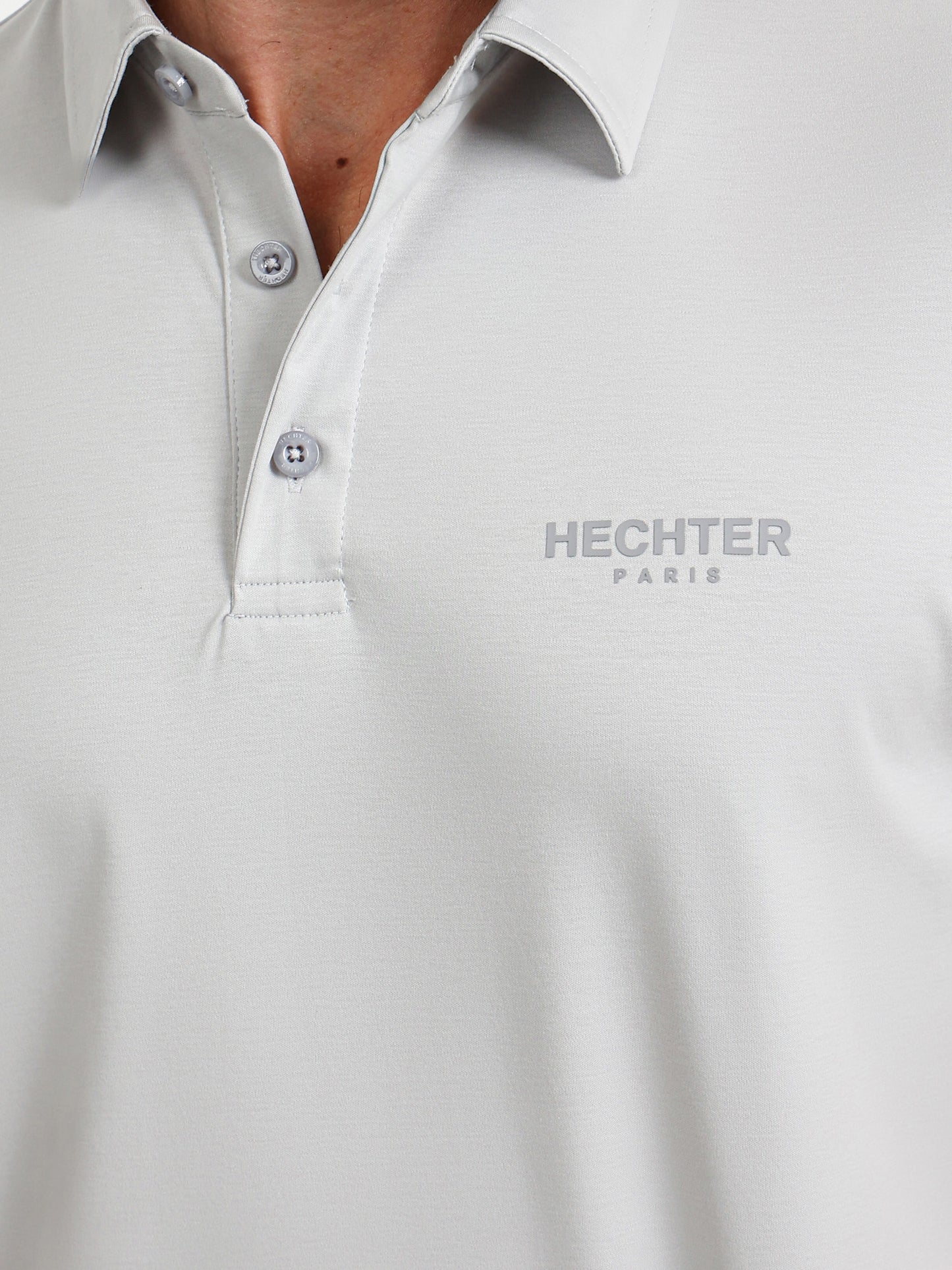 Self Fabric Collar Polo