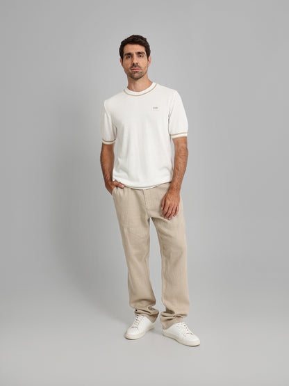 Linen Pants with Side Pockets