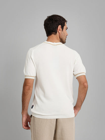 Round Neck Knitwear T-Shirt