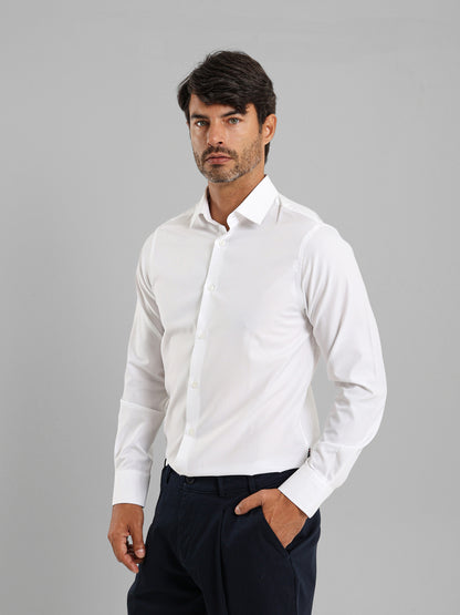 Long Sleeves Italian Collar Shirt