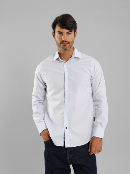 Long Sleeves Italian Collar Shirt