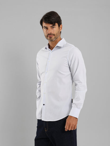 Long Sleeves Italian Collar Shirt