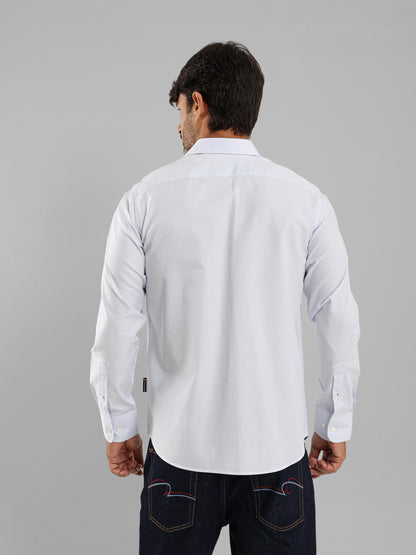 Long Sleeves Italian Collar Shirt