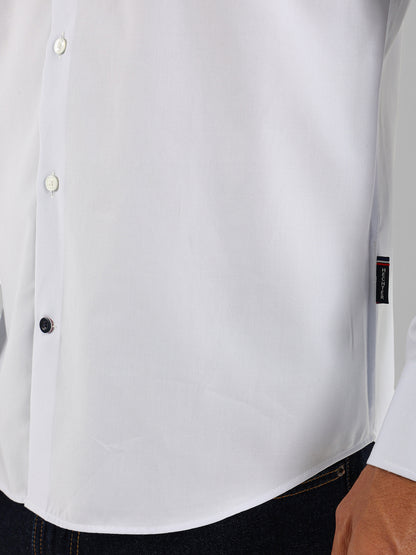 Long Sleeves Italian Collar Shirt