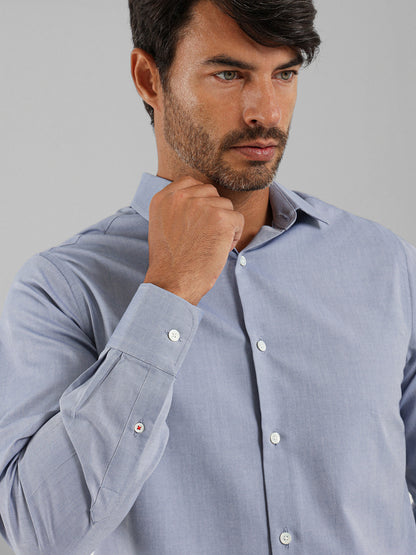 Long Sleeves Italian Collar Shirt