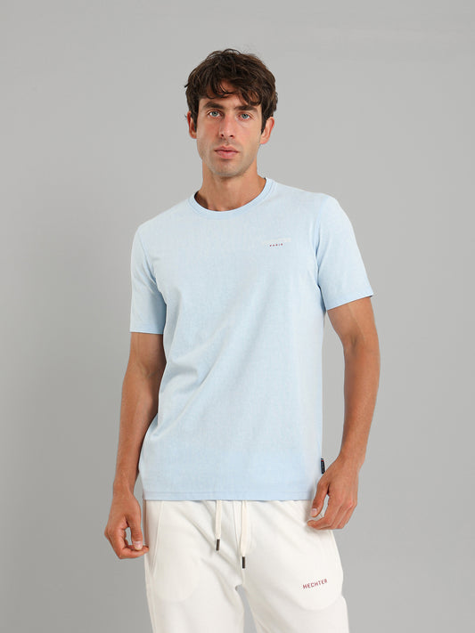 Round Neck Solid T-Shirt