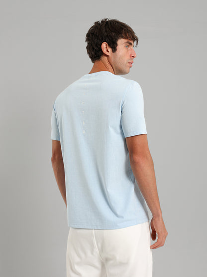 Round Neck Solid T-Shirt