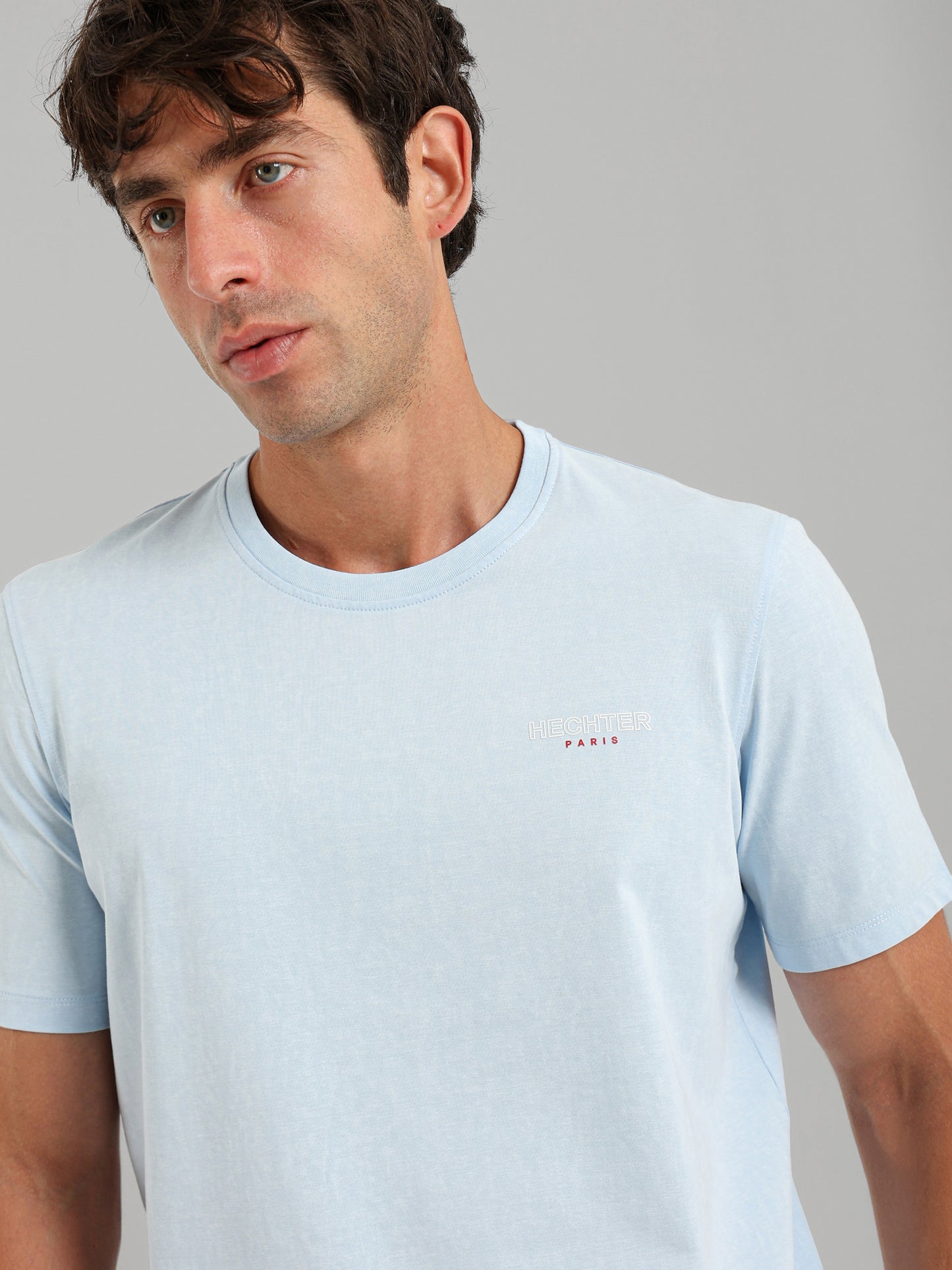 Round Neck Solid T-Shirt