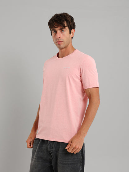 Round Neck Solid T-Shirt