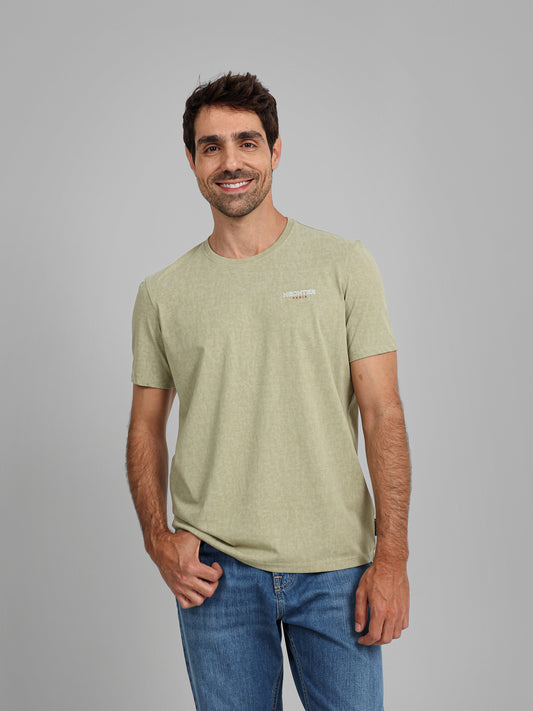 Round Neck Solid T-Shirt