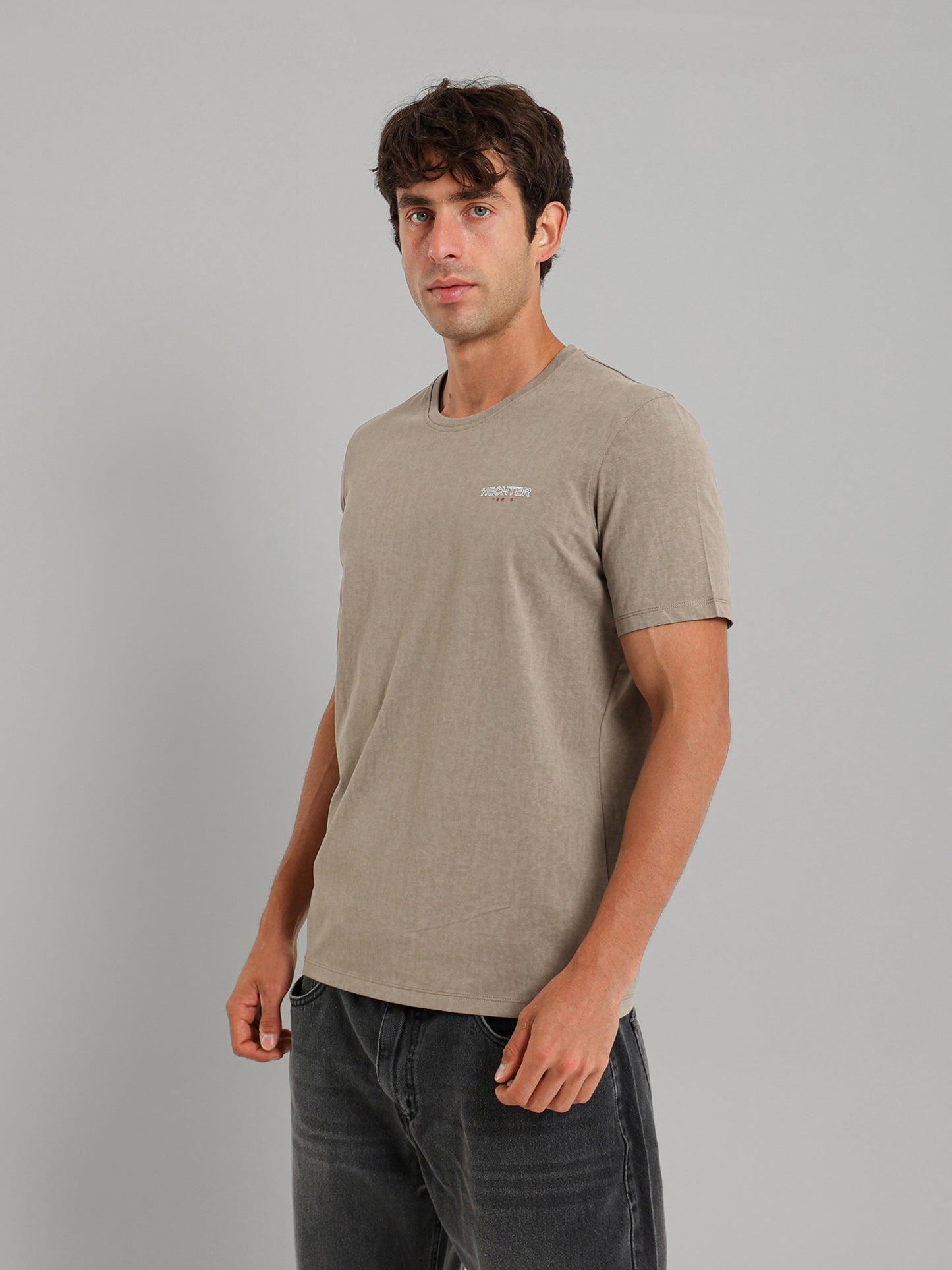 Round Neck Solid T-Shirt