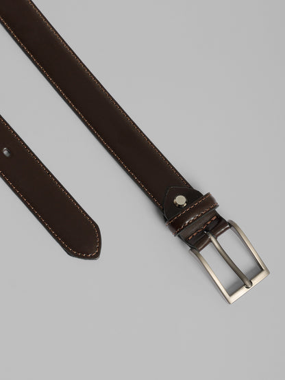 Structured Strap City Leather Belt