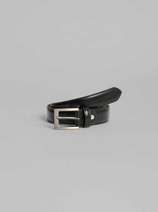 Structured Strap City Leather Belt
