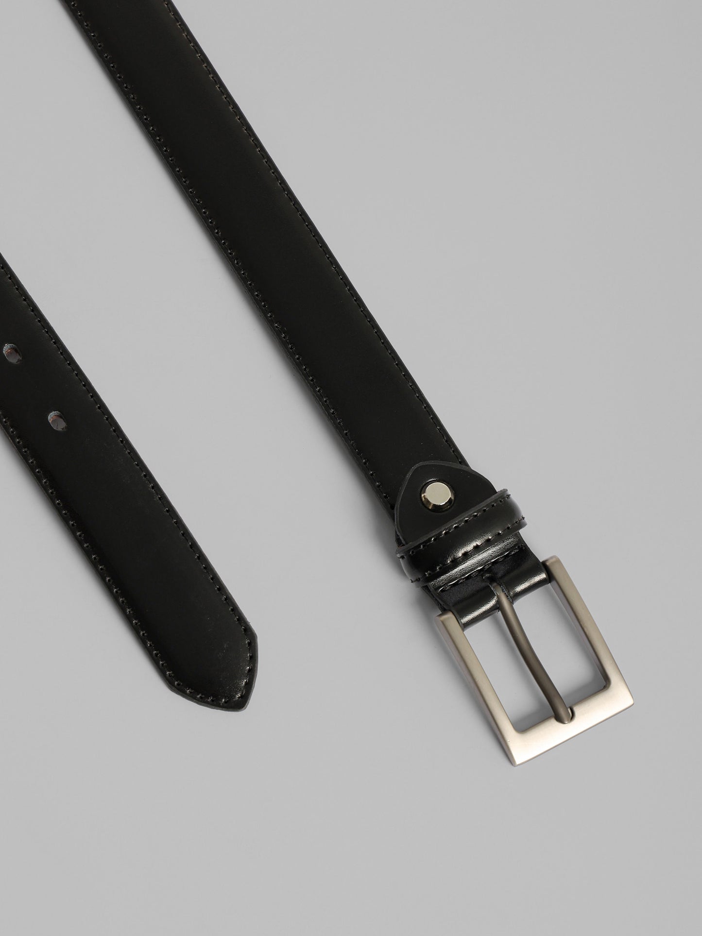 Structured Strap City Leather Belt