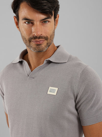 V Neck Polo Knitwear