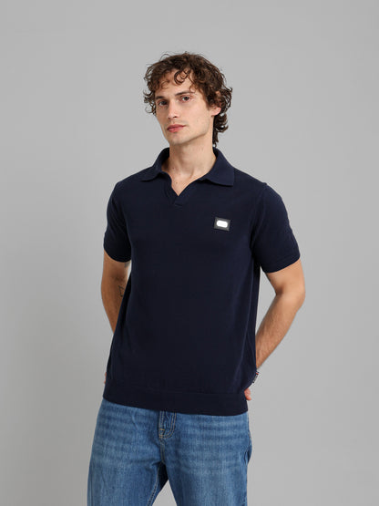 V Neck Polo Knitwear