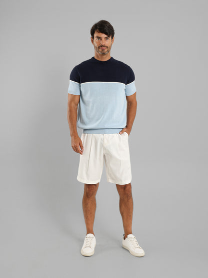Round Neck Knitwear T-Shirt