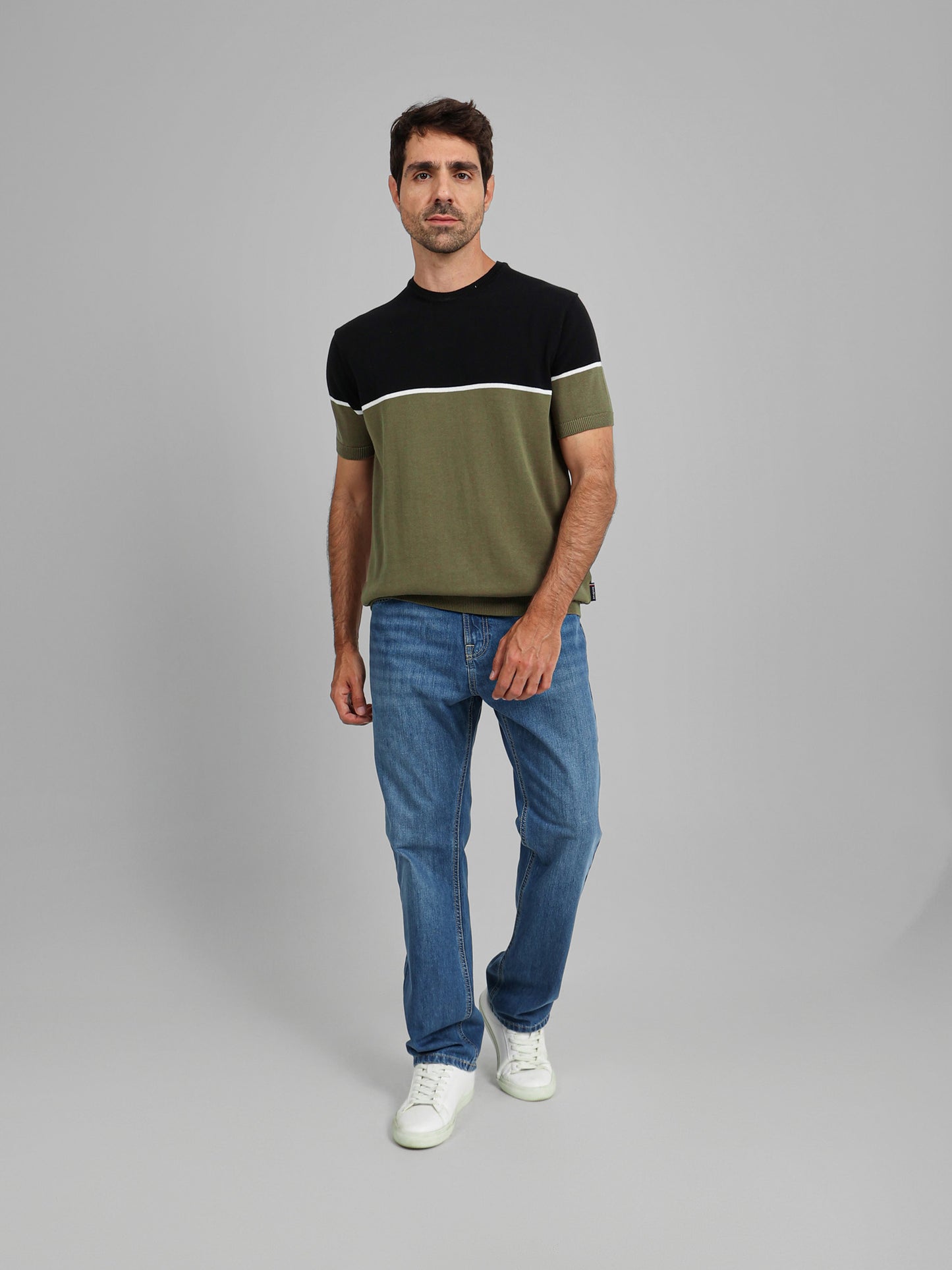 Round Neck Knitwear T-Shirt