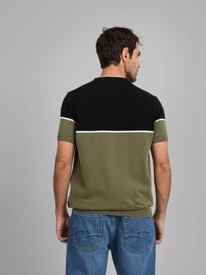 Round Neck Knitwear T-Shirt