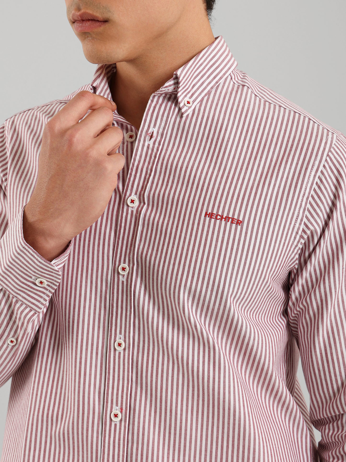 Oxford Striped Long Sleeve Shirt
