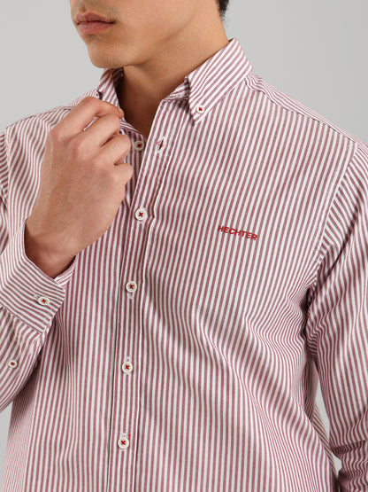 Oxford Striped Long Sleeve Shirt