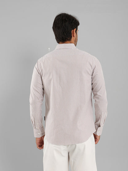 Oxford Striped Long Sleeve Shirt