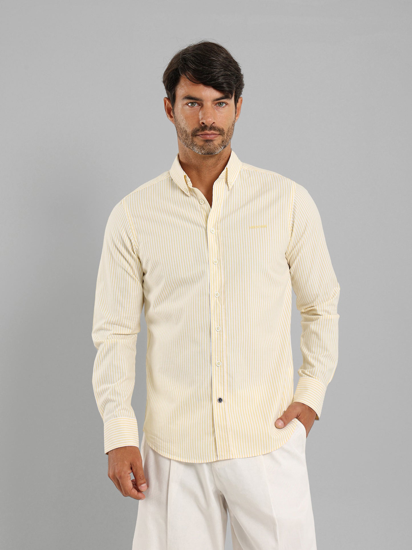 Oxford Striped Long Sleeve Shirt