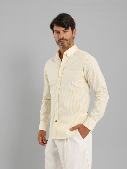 Oxford Striped Long Sleeve Shirt