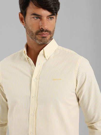 Oxford Striped Long Sleeve Shirt