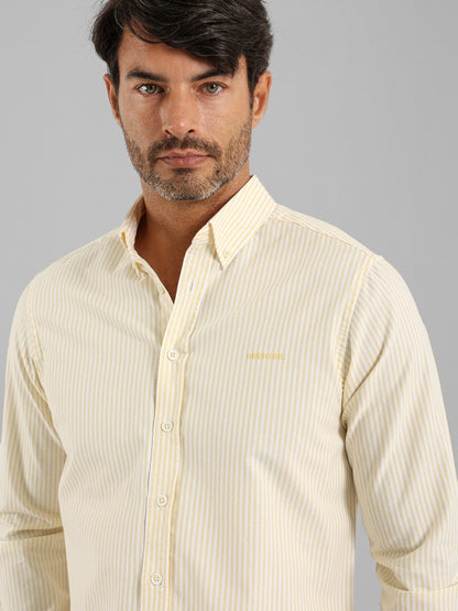 Oxford Striped Long Sleeve Shirt
